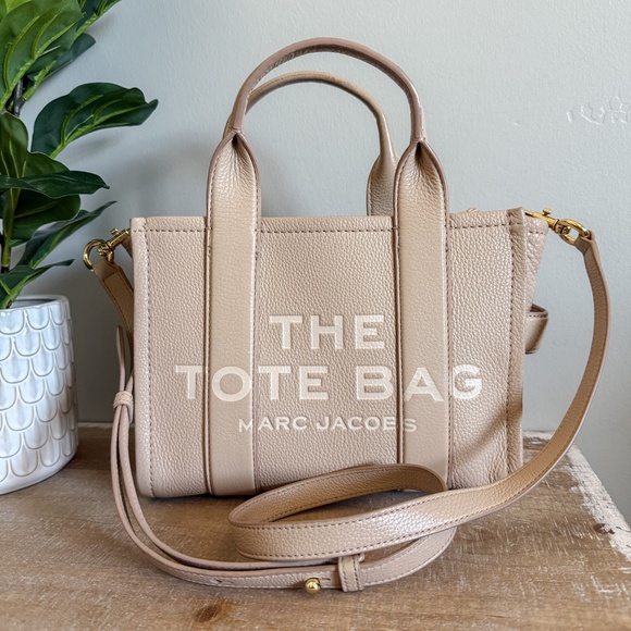 Marc Jacobs The Leather Small Tote Bag - Picture 1 of 8